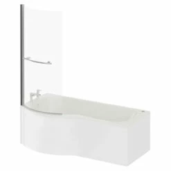 Plage 1700mm 12 Jet Chrome Easifit Left Hand P Shaped Spa Shower Bath With Towel Rail Bath Screen And Front Bath Panel 9 Plage 1700mm 12 Jet Chrome Easifit Left Hand P Shaped Spa Shower Bath With Towel Rail Bath Screen And Front Bath Panel -Bathroom Products Sales Store plage 1700mm 12 jet chrome easifit left hand p shaped spa shower bath with towel rail bath screen and front bath panel right 48457.1691438801