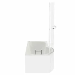 Plage 1700mm 12 Jet Chrome Easifit Left Hand P Shaped Spa Shower Bath With Towel Rail Bath Screen And Front Bath Panel 12 Plage 1700mm 12 Jet Chrome Easifit Left Hand P Shaped Spa Shower Bath With Towel Rail Bath Screen And Front Bath Panel -Bathroom Products Sales Store plage 1700mm 12 jet chrome easifit left hand p shaped spa shower bath with towel rail bath screen and front bath panel side 85872.1691438801