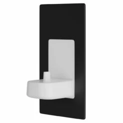 ProofVision Black Metal In-Wall Electric Toothbrush Charger - PV10P-B-FR