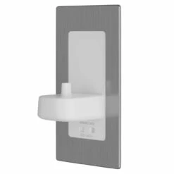 Proofvision Brushed Steel In-Wall Electric Toothbrush Charger And Shaver Combo - PV12P-BS-FR