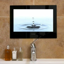 ProofVision Premium Black 19" Waterproof Bathroom Television -Bathroom Products Sales Store proofvision premium black 19inch waterproof bathroom television four 82376.1652443709