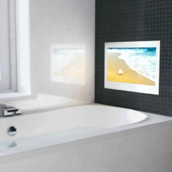 ProofVision Premium White 24" Waterproof Bathroom Television -Bathroom Products Sales Store proofvision premium white 24inch waterproof bathroom television two 03245.1652443711