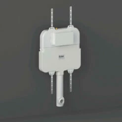 RAK 80mm Regular Slimline Front Flush Cistern - FS12RAK8C