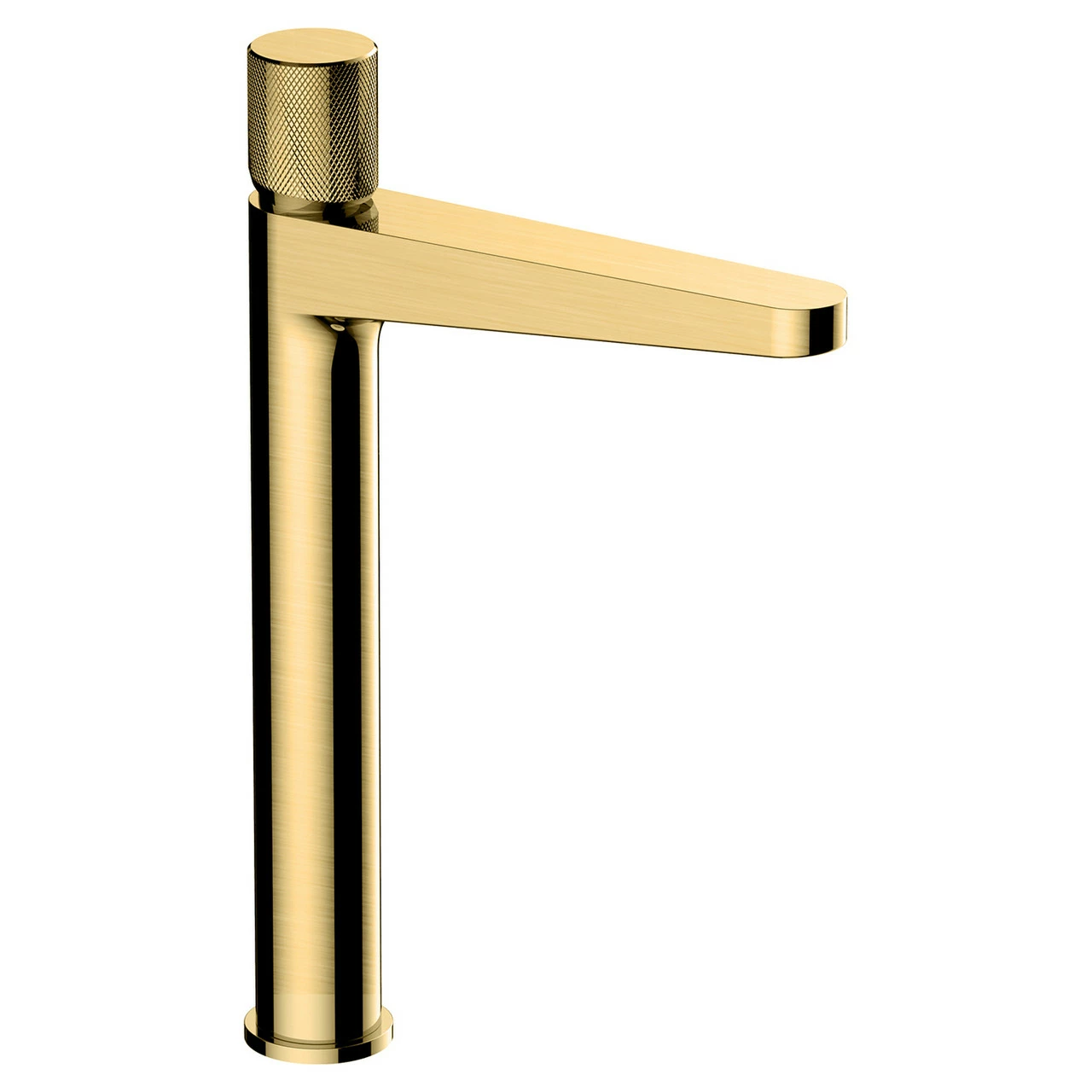 RAK Amalfi Brushed Gold Tall Basin Mixer Tap - RAKAMA3003G 3 RAK Amalfi Brushed Gold Tall Basin Mixer Tap - RAKAMA3003G