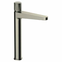 RAK Amalfi Brushed Nickel Tall Basin Mixer Tap - RAKAMA3003N