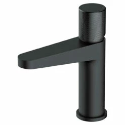 RAK Amalfi Matt Black Basin Mixer Tap - RAKAMA3001B