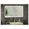 RAK Art Brushed Nickel 600mm X 1200mm Soft Illuminated LED Mirror - RAKARTSFBN5004 2 RAK Art Brushed Nickel 600mm X 1200mm Soft Illuminated LED Mirror - RAKARTSFBN5004 -Bathroom Products Sales Store rak art brushed nickel 600mm x 1200mm soft illuminated led mirror rakartsfbn5004 98092.1685532587