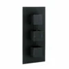 RAK Black Square Concealed 3 Handle Thermostatic Dual Control Shower Valve - RAKSHW3203SB 1 RAK Black Square Concealed 3 Handle Thermostatic Dual Control Shower Valve - RAKSHW3203SB -Bathroom Products Sales Store rak black square concealed 3 handle thermostatic dual control shower valve rakshw3203sb 35367.1652443774