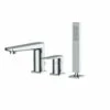 RAK Blade Deck Mounted 3 Tap Hole Bath Shower Mixer Tap - RAKBLD3012