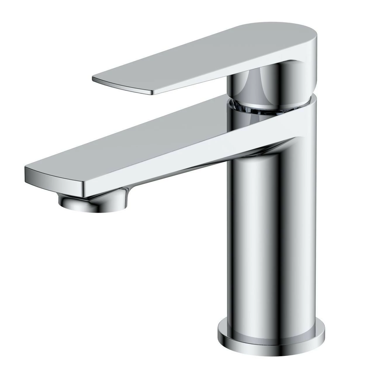 RAK Blade Mini Mono Basin Mixer Tap With Clicker Waste - RAKBLD3002