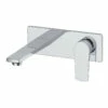 RAK Blade Wall Mounted Basin Mixer Tap With Back Plate - RAKBLD3007