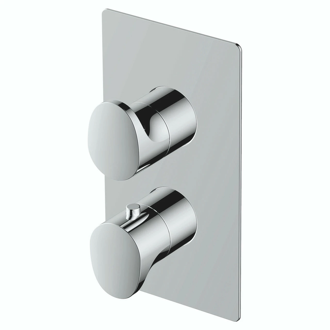 RAK Chrome Concealed 2 Handle Thermostatic Single Control Shower Valve - RAKITA3301C 3 RAK Chrome Concealed 2 Handle Thermostatic Single Control Shower Valve - RAKITA3301C