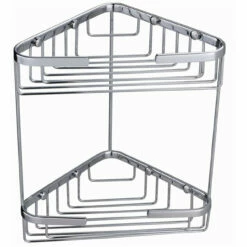 RAK Chrome Double Corner Basket - RAKBSK001