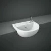 RAK Compact 450mm Semi Recessed Basin With 2 Tap Holes - CO2901NCHAWHA 1 RAK Compact 450mm Semi Recessed Basin With 2 Tap Holes - CO2901NCHAWHA -Bathroom Products Sales Store rak compact 450mm semi recessed basin with 2 tap holes com45sr2 98717.1652443136