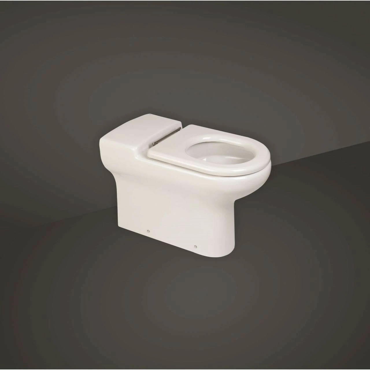 RAK Compact Doc M 700mm Extended Rimless Back To Wall Toilet Pan - CO20AWHA