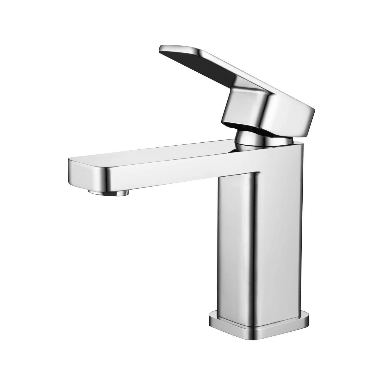 RAK Compact Eco Square Mono Basin Mixer Tap With Clicker Waste - RAKR3001S 3 RAK Compact Eco Square Mono Basin Mixer Tap With Clicker Waste - RAKR3001S
