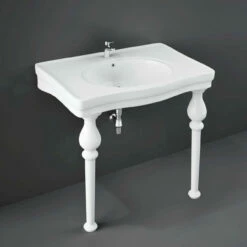 RAK Console Alexandra 850mm Basin With 3 Tap Holes - AL0301AWHA