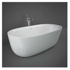 RAK Contour Oval 1800mm X 800mm Freestanding Bath - CONBT118080AWHA