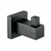 RAK Cubis Black Robe Hook - RAKCUB9909B 2 RAK Cubis Black Robe Hook - RAKCUB9909B -Bathroom Products Sales Store rak cubis black robe hook rakcub9909b 28753.1652443737