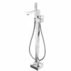 RAK Cubis Freestanding Bath Shower Mixer Tap - RAKCUB3013
