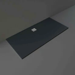 RAK Feeling Black 1700mm X 800mm Rectangular Bathtub Replacement Shower Tray - RFBR080170S504