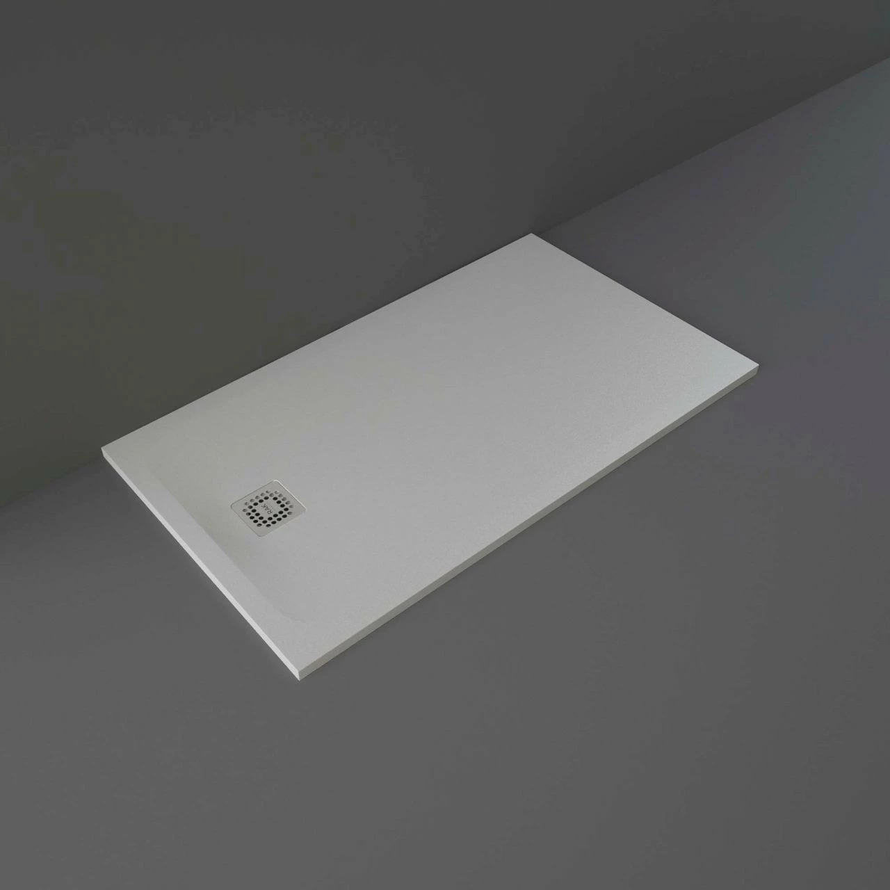 RAK Feeling Grey 1400mm X 800mm Rectangular Shower Tray - RFST080140S503 3 RAK Feeling Grey 1400mm X 800mm Rectangular Shower Tray - RFST080140S503