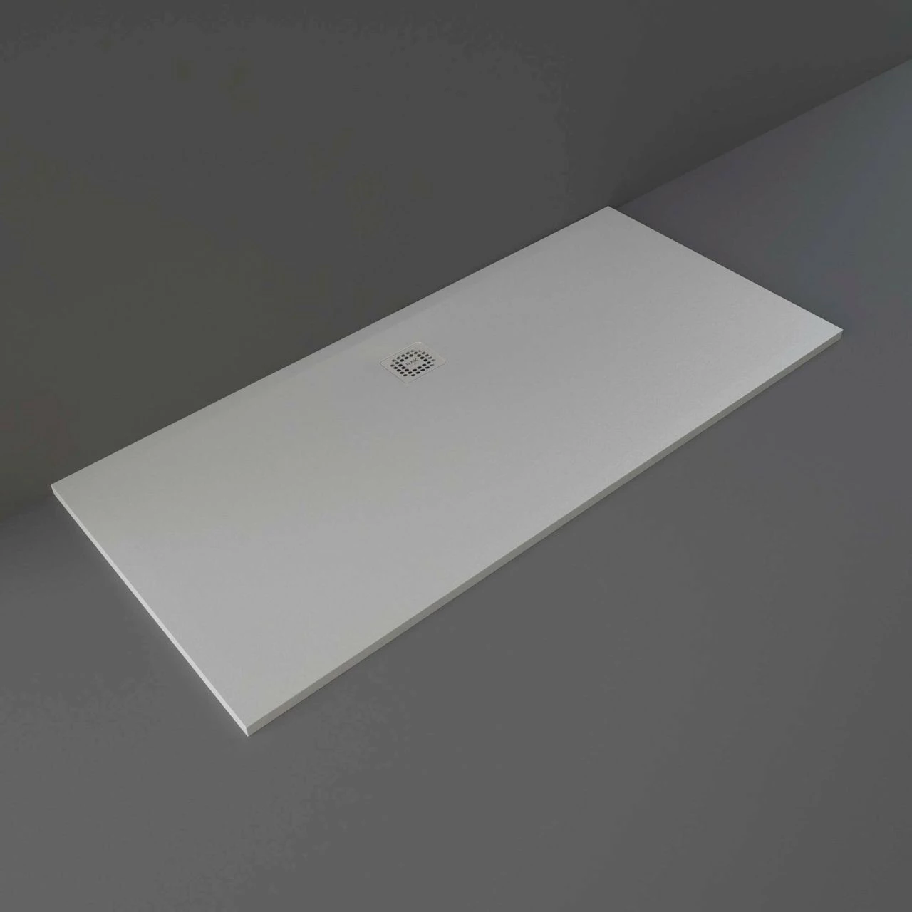 RAK Feeling Grey 1800mm X 800mm Rectangular Bathtub Replacement Shower Tray - RFBR080180S503 3 RAK Feeling Grey 1800mm X 800mm Rectangular Bathtub Replacement Shower Tray - RFBR080180S503