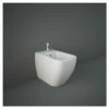 RAK Feeling Matt White Back To Wall Bidet - MP18500A -Bathroom Products Sales Store rak feeling matt white back to wall bidet mp18500a 46325.1684334375