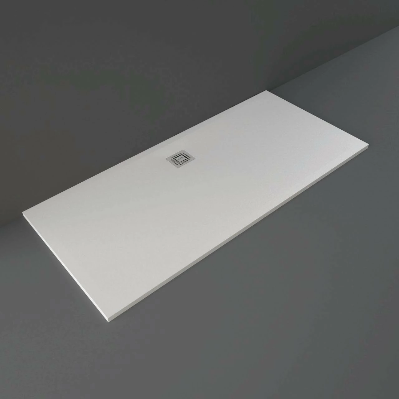RAK Feeling White 1800mm X 800mm Rectangular Bathtub Replacement Shower Tray - RFBR080180S500