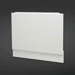 RAK Gloss White 700mm End Bath Panel - EP700