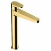 RAK Ischia Brushed Gold Tall Basin Mixer Tap - RAKISH3003G -Bathroom Products Sales Store rak ischia brushed gold tall basin mixer tap rakish3003g 43778.1685547215