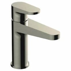 RAK Ischia Brushed Nickel Basin Mixer Tap - RAKISH3001N
