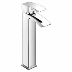 RAK Metropolitan Tall Mono Basin Mixer Tap With Clicker Waste - RAKMET3003