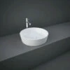 RAK Moon 420mm X 420mm X 130mm Round Counter Top Basin - HARROUBAS 1 RAK Moon 420mm X 420mm X 130mm Round Counter Top Basin - HARROUBAS -Bathroom Products Sales Store rak moon 420mm x 420mm x 130mm round counter top basin harroubas 80676.1652443249