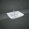 RAK Origin 520mm Semi Recessed Furniture Basin With 1 Tap Hole - ORG0901AWHA 1 RAK Origin 520mm Semi Recessed Furniture Basin With 1 Tap Hole - ORG0901AWHA -Bathroom Products Sales Store rak origin 520mm semi recessed basin with 1 tap hole ori62srbas1 42708.1652443663