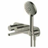 RAK Petit Round Brushed Nickel Wall Mounted Concealed Thermostatic Bath Shower Mixer Tap - RAKPER3306N 1 RAK Petit Round Brushed Nickel Wall Mounted Concealed Thermostatic Bath Shower Mixer Tap - RAKPER3306N -Bathroom Products Sales Store rak petit round brushed nickel wall mounted concealed thermostatic bath shower mixer tap rakper3306n 46560.1685547235