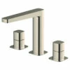 RAK Petit Square Brushed Nickel Deck Mounted 3 Tap Hole Basin Mixer Tap - RAKPES3011N -Bathroom Products Sales Store rak petit square brushed nickel deck mounted 3 tap hole basin mixer tap rakpes3011n 23842.1685547243