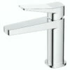 RAK Petit Square Chrome Basin Mixer Tap - RAKPES3001C 1 RAK Petit Square Chrome Basin Mixer Tap - RAKPES3001C -Bathroom Products Sales Store rak petit square chrome basin mixer tap rakpes3001c 38326.1685547235