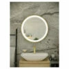 RAK Picture Brushed Gold 800mm X 800mm Round Illuminated LED Mirror - RAKPICRNBG5002 2 RAK Picture Brushed Gold 800mm X 800mm Round Illuminated LED Mirror - RAKPICRNBG5002 -Bathroom Products Sales Store rak picture brushed gold 800mm x 800mm round illuminated led mirror rakpicrnbg5002 58516.1685532604