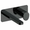 RAK Positano Matt Black Wall Mounted Basin Mixer Tap With Back Plate - RAKPOS3007B 1 RAK Positano Matt Black Wall Mounted Basin Mixer Tap With Back Plate - RAKPOS3007B -Bathroom Products Sales Store rak positano matt black wall mounted basin mixer tap with back plate rakpos3007b 46642.1685547256