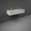 RAK Precious Macaubus 1200mm Double Wall Mounted Basin With 1 Tap Hole Per Bowl - PRECT12347101A 1 RAK Precious Macaubus 1200mm Double Wall Mounted Basin With 1 Tap Hole Per Bowl - PRECT12347101A -Bathroom Products Sales Store rak precious macaubus 1200mm double wall mounted basin with 1 tap hole per bowl prect12347101a 81840.1652443699