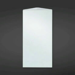 RAK Riva 650mm X 380mm X 280mm Single Stainless Steel Corner Cabinet With Mirrored Door - 12SL704HP