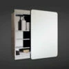 RAK Slide 660mm X 460mm X 140mm Single Stainless Steel Cabinet With Sliding Mirrored Door - 12SL366C1 -Bathroom Products Sales Store rak slide 660mm x 460mm x 140mm single stainless steel cabinet with sliding mirrored door 12sl366c1 73037.1652442818