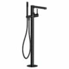 RAK Sorrento Matt Black Freestanding Bath Shower Mixer Tap - RAKSOR3014B