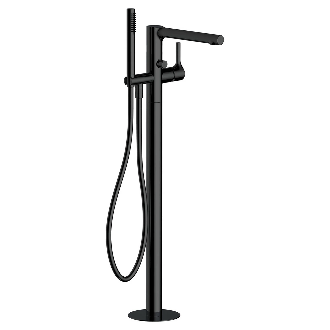 RAK Sorrento Matt Black Freestanding Bath Shower Mixer Tap - RAKSOR3014B 3 RAK Sorrento Matt Black Freestanding Bath Shower Mixer Tap - RAKSOR3014B