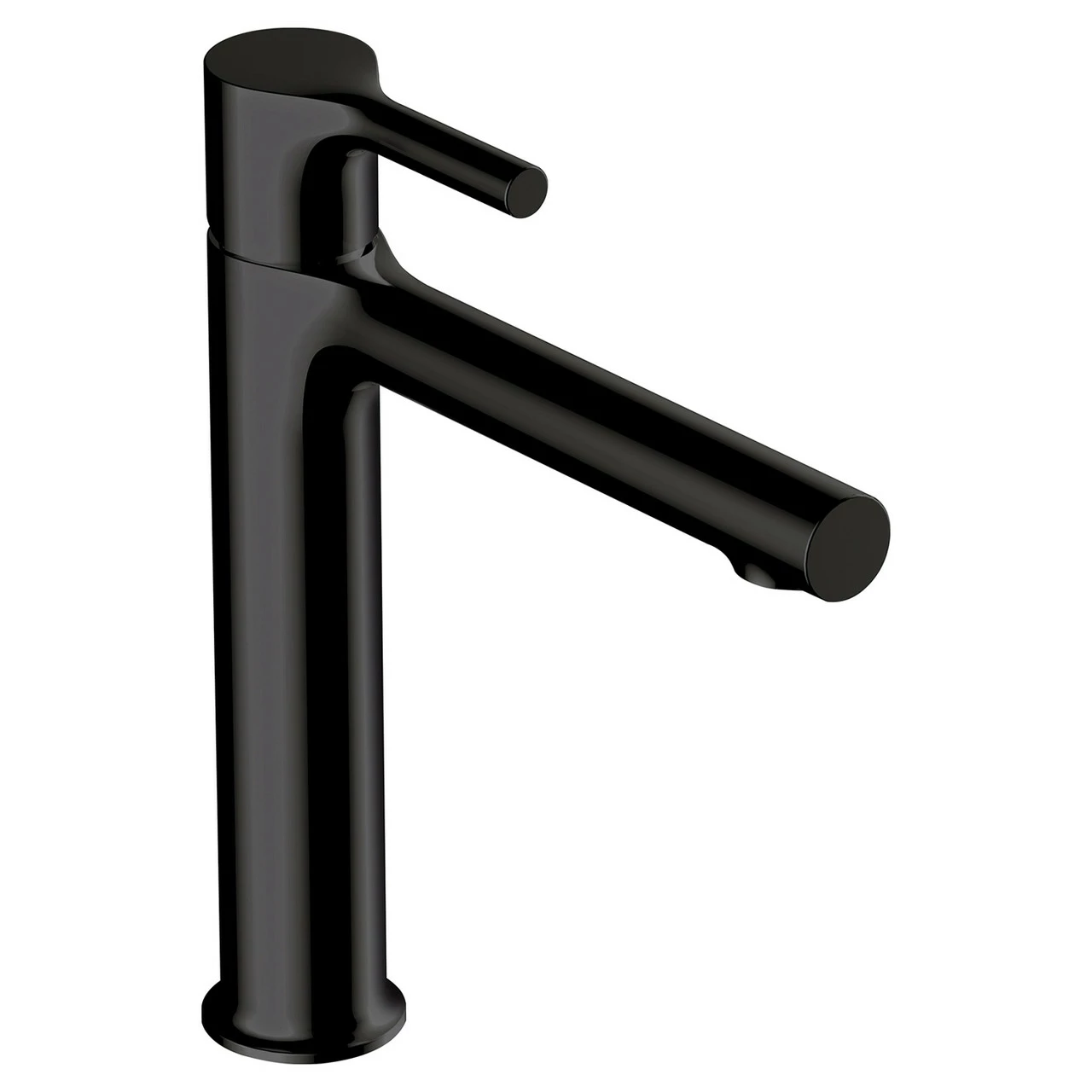 RAK Sorrento Matt Black Mid Height Basin Mixer Tap - RAKSOR3016B 3 RAK Sorrento Matt Black Mid Height Basin Mixer Tap - RAKSOR3016B