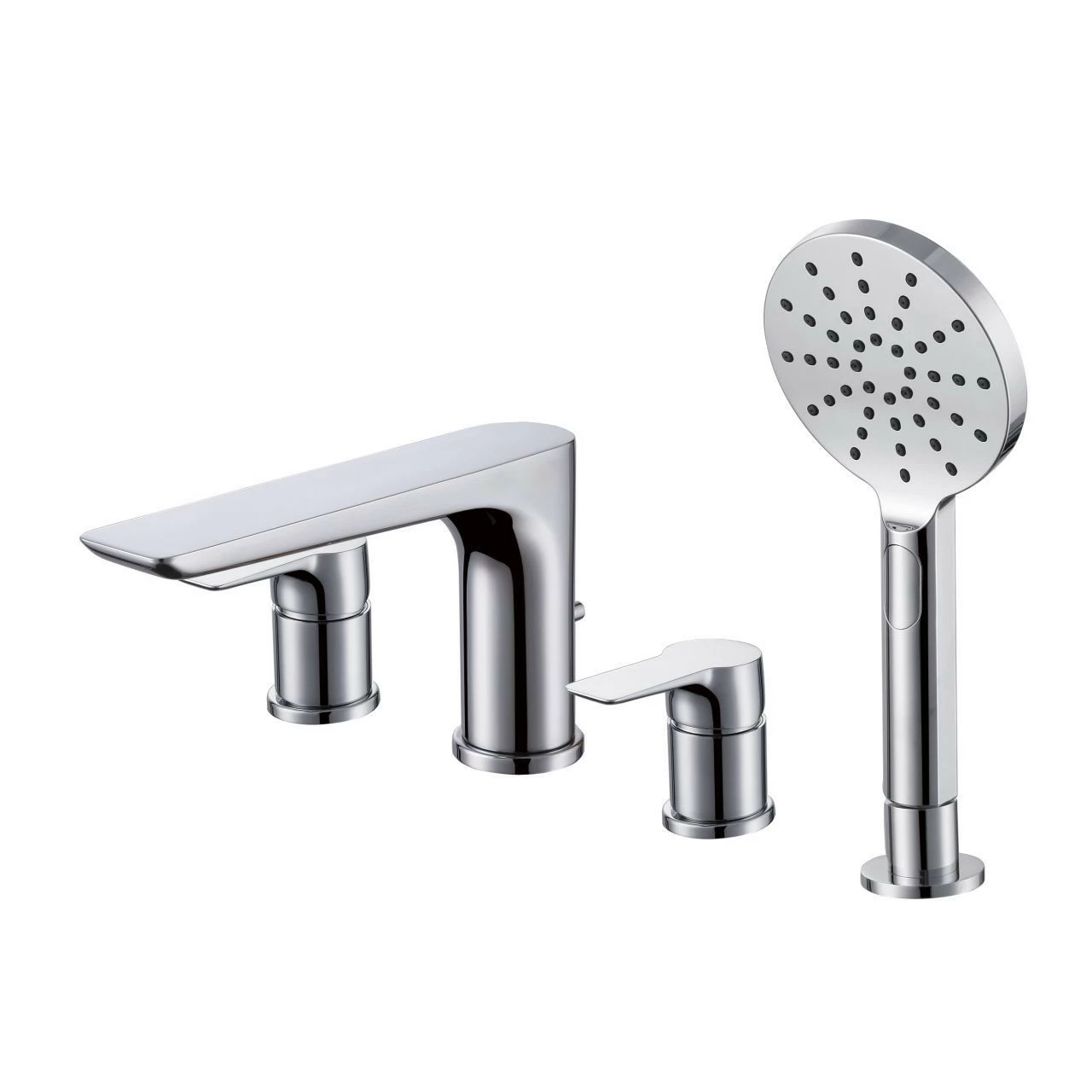 RAK Sport Deck Mounted 4 Tap Hole Bath Shower Mixer Tap - RAKSPO3013 3 RAK Sport Deck Mounted 4 Tap Hole Bath Shower Mixer Tap - RAKSPO3013