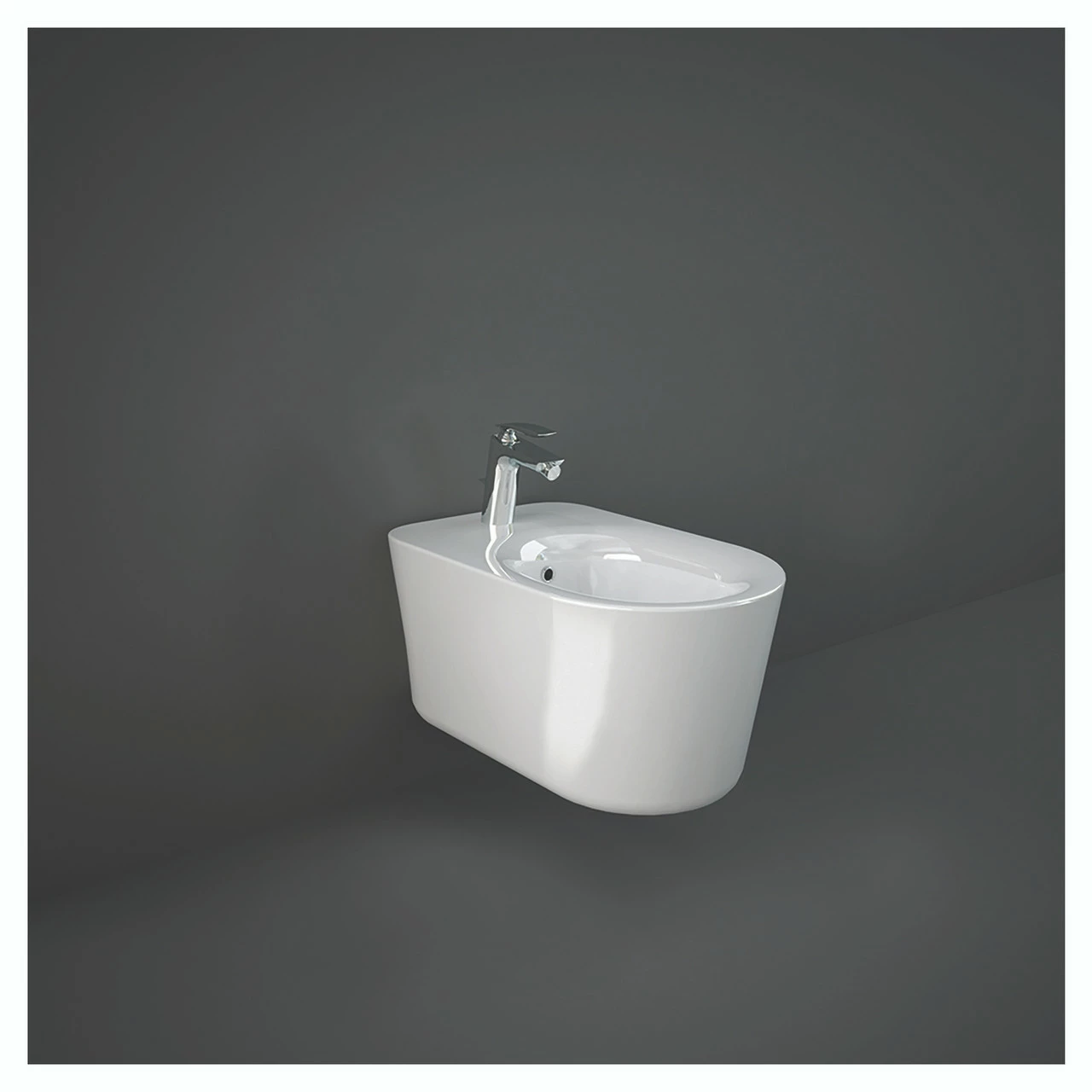 RAK Valet Wall Hung Bidet - VALBD2101AWHA 3 RAK Valet Wall Hung Bidet - VALBD2101AWHA