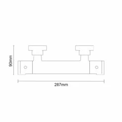 Rondi Polished Chrome Round Thermostatic Bar Shower Valve 13 Rondi Polished Chrome Round Thermostatic Bar Shower Valve -Bathroom Products Sales Store rondi polished chrome round thermostatic bar shower valve line top 68936.1652443988
