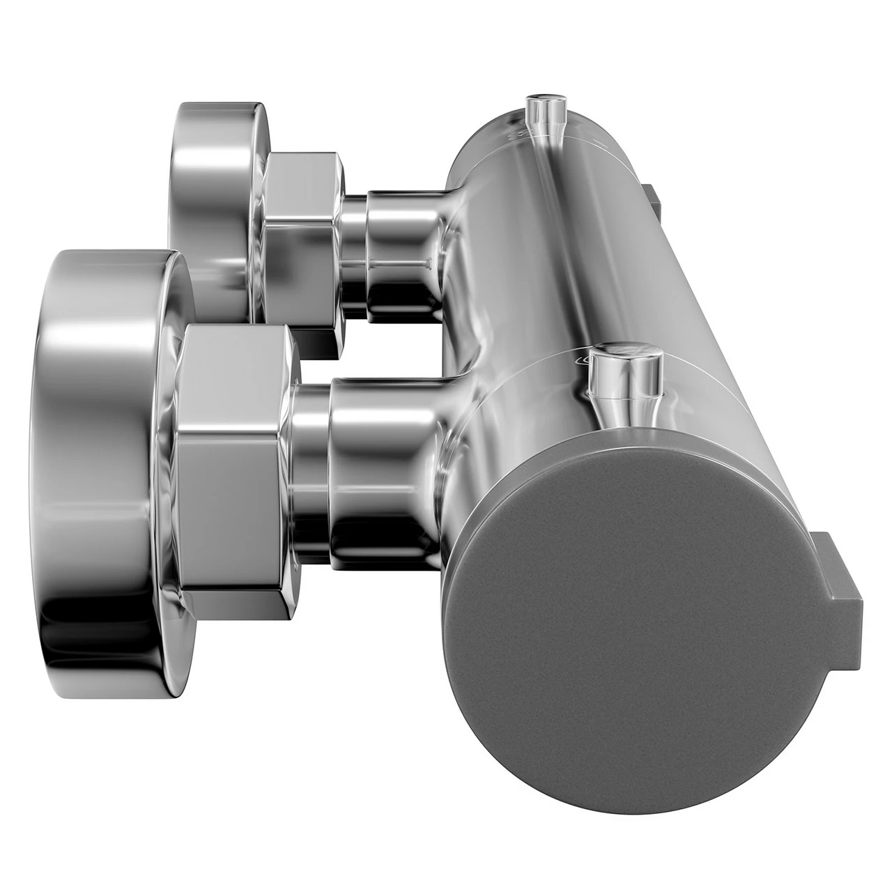 Rondi Polished Chrome Round Thermostatic Bar Shower Valve 6 Rondi Polished Chrome Round Thermostatic Bar Shower Valve - Image 4